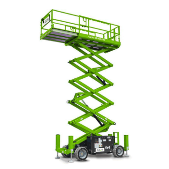 plataforma tijera 12 metros axor rentals